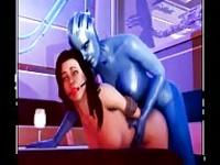 Alien sex Animated Cartoon