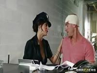 Gia DiMarco fucks a prisioner