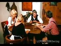 Farm man fucks neighbors hot blonde wife