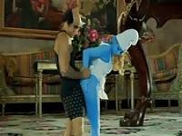 Papa Schlumpf bumst Schlumpfine