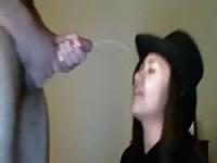 Webcam cumshot