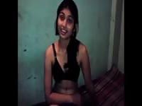 Shy Indian girl
