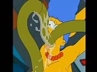 Una cavalcata anale animata