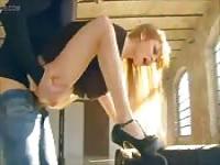 High mileage redhead milf needs her asshole reamed