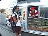 Popsicle for the schoolgirl